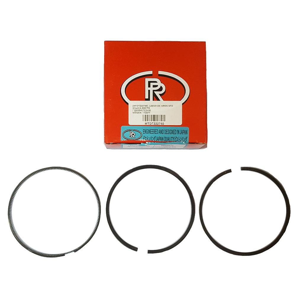 JUEGO DE AROS STD (2,5-2-3) RECTO