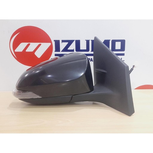 ESPEJO EXTERIOR ELECTRICO RH NEGRO C/LUZ 5P/7B